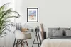 MuchoWow® MuchoWow® Gerahmtes Poster Zwei Flamingos auf Produktbild-Vorschau 7