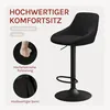 WOLTU Barhocker 2er Set, Barstuhl, Gute gepolsterte Produktbild-Vorschau 5