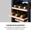 Szafka na wino Klarstein, slim, 1 strefa, szklane drzwi, Podgląd zdjęcia produktu 7