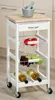 KESPER Küchenwagen mit Arbeitsplatte 77 x 36 x 36 cm 25814 Produktbild-Vorschau 5