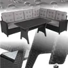 Rattan Lounge Catania - schwarz Produktbild-Vorschau 1