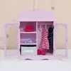 Puppenschrank Holz Puppenzubehör Babypuppen Spielzeug Produktbild-Vorschau 4