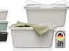 Wäschewannen 2er Set Weiß, 2 Wannen 35 l Produktbild-Vorschau 1