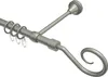 Interdeco Gardinenstange / Vorhangstange Chrom matt, Typ Produktbild-Vorschau 1