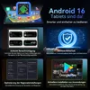 T90 Tablet Android 16, 11 Zoll, 24GB (8+16) RAM+128GB Produktbild-Vorschau 18