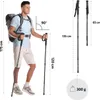 Turistické hole Outtec, Nordic walking hole - 65-135 cm - Náhled obrázku produktu 5