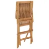 Gartenstühle mit Hellblauen Kissen 2 Stk. Massivholz Teak , Produktbild-Vorschau 6