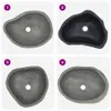 vidaXL Waschbecken Flussstein Oval (37-46)x(29-36) cm Produktbild-Vorschau 4