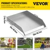 Plaque de cuisson VEVOR en acier inoxydable, Grille de Voir les images du produit 7