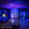 LED projektor hvězdné oblohy Aurora lampa Bluetooth hudební Náhled obrázku produktu 9