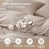 Bettwäsche-Set (220 x 200 cm Bettlaken) – Dreiteiliges, Produktbild-Vorschau 5