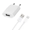 USB-A Ladegerät mit 2m iPhone Lightning Ladekabel – Produktbild-Vorschau 1