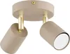 KAR-LIGHTING Deckenstrahler 2-flammig Beige/Ecru aus Metall Produktbild-Vorschau 1