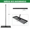 Theo&Cleo Rasenrakel Nivellierrechen mit Metallstiel, Produktbild-Vorschau 2