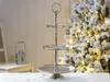 Boltze Etagere Flaire Dekoration Aluminium 26 x 26 x 48 cm Produktbild-Vorschau 4