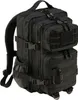 A black backpack is shown against a white background. Náhled obrázku produktu