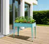 Herstera Garden Metall Hochbeet Urban Mint 100x40x84 cm Produktbild-Vorschau 4