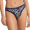 Sloggi Damen Sloggi GO Crush String C3P, Blue - Dark Produktbild-Vorschau 2