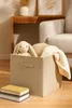 Aufbewahrungsbox Textil, beige 31x31x31cm Produktbild-Vorschau 4