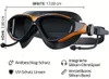 Profi Schwimmbrille Anti-Beschlag Weitwinkel Orange-Schwarz Produktbild-Vorschau 1