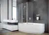 ECOLAM Badewanne Eckbadewanne Duschbadewanne CO-Besco weiß Produktbild-Vorschau 1