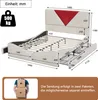 ProximaX Praktisches Doppelbett 140x200 cm mit integrierten Produktbild-Vorschau 6