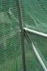 Close-up of a greenhouse frame and green netting. Náhľad obrázku produktu