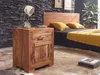 FineBuy Table de chevet en bois massif de Sheesham - Table Voir les images du produit 2