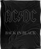 AC/DC - "Back In Black" Couverture, Soyeux, Supersoft Voir les images du produit 1