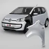 BLU Spatbord geschikt voor Volkswagen UP! LA7W Links Zilver Productafbeelding-voorbeeld 3