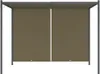 The Living Store Zahradní pergola s výsuvnou střechou 3x3 m Náhled obrázku produktu 2