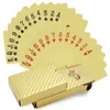 Pokerkarten 2 Decks, Gold-Design, Wasserdicht (PVC) Produktbild-Vorschau 1