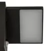Lucande LED-Außenwandlampe Silvan, anthrazit, Sensor, IP54 Produktbild-Vorschau 7