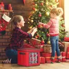 Scatola porta palline di Natale Relaxdays, set da 2, 64 Anteprima dell’immagine prodotto 3
