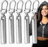 Set mit 5 silbernen Metallanhängern für Produktbild-Vorschau 8