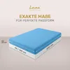 Lavea® Spannenlaken 90x200cm - 100x200cm, Maya, 100% katoen Productafbeelding-voorbeeld 2