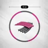 Skladacia Obruč Na Chudnutie S Penovou Fitness Masážou Náhľad obrázku produktu 7