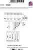 Instructional diagram for assembling a light fixture, showing parts and steps. Produktbild-Vorschau