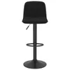 A black bar stool is shown against a white background. Náhľad obrázku produktu