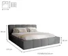 Chilly Möbel Design Palermo Elegant Polsterbett 200×200 – Produktbild-Vorschau 8