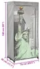 vidaXL Kleiderschrank 75×45×160 cm New York Stoff Produktbild-Vorschau 7