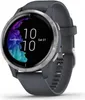 Garmin venu Smartwatch, graues Silikonarmband, edelstahl Produktbild-Vorschau 1