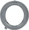A gray rubber washing machine door seal. Produktbild-Vorschau