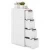 GOPLUS Nischenschrank schmal, Badschrank klein mit 4 Produktbild-Vorschau 5