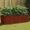 vidaXL Podwyższone łóżko 120x40x40 cm stal corten Podgląd zdjęcia produktu 2