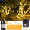 100M 500 LED Lichterkette Innen Warmweiß, Dekobeleuchtung Produktbild-Vorschau 5