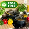 Zilner Topfset PREMIUM BLACK Aluminium 10-teilig, 5 Töpfe Produktbild-Vorschau 8