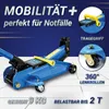 Bituxx Rangierwagenheber 2T Blau mit Transportkoffer Produktbild-Vorschau 6