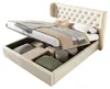 Stauraumbett Polsterbett 180x200 cm Beige Samt Produktbild-Vorschau 7