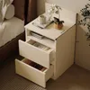 Nachttisch Tisch für Schlafzimmer Wohnzimmer 2 Schubladen Produktbild-Vorschau 4